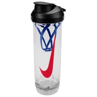 Nike Butelka do picia TR Recharge Shaker Bottle 2.0 przezroczysta/niebieska/czerwona 709ml